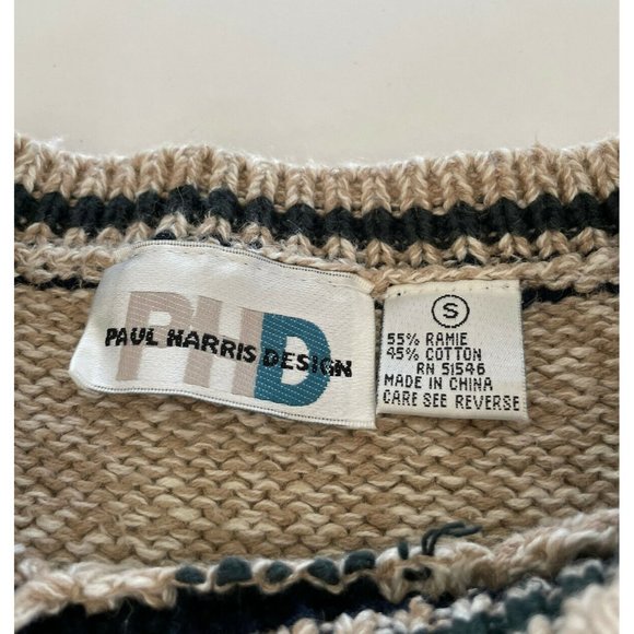 VTG Paul Harris Design Womens Sweater Floral Size Small - Picture 11 of 16